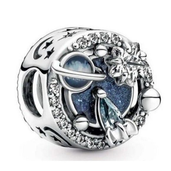 Pandora Milky Way Trip Galaxy Journey Charm Bead 790028C01 - Picture 1 of 5